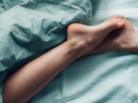 داغ شدن کف پا