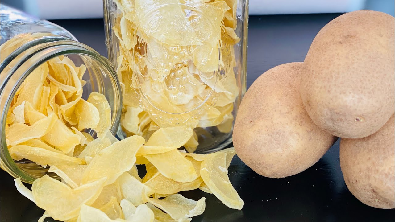 چگونه سیب زمینی را خشک کنیم