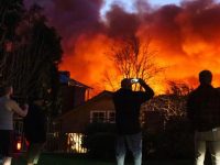 دلیل آتش سوزی آمریکا